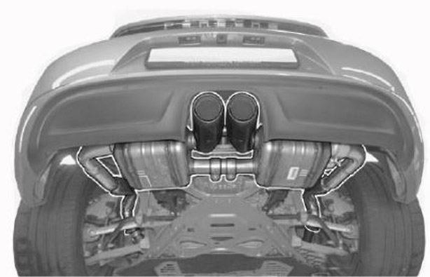 Porsche Sport Exhaust Cayman 718 Suncoast Porsche Parts